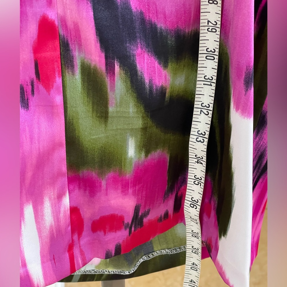 Pink Floral elegant Ruffle Dress - Picture 12 of 12